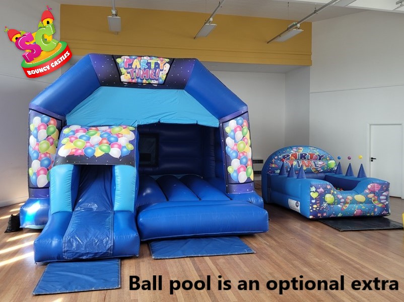 Large Bouncy Castle Hire in Chesterfield and Sheffield with slide Large bouncy castle hire in Chesterfield with slide