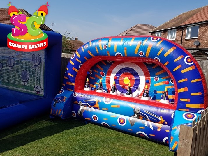 Large inflatable game hire in Sheffield