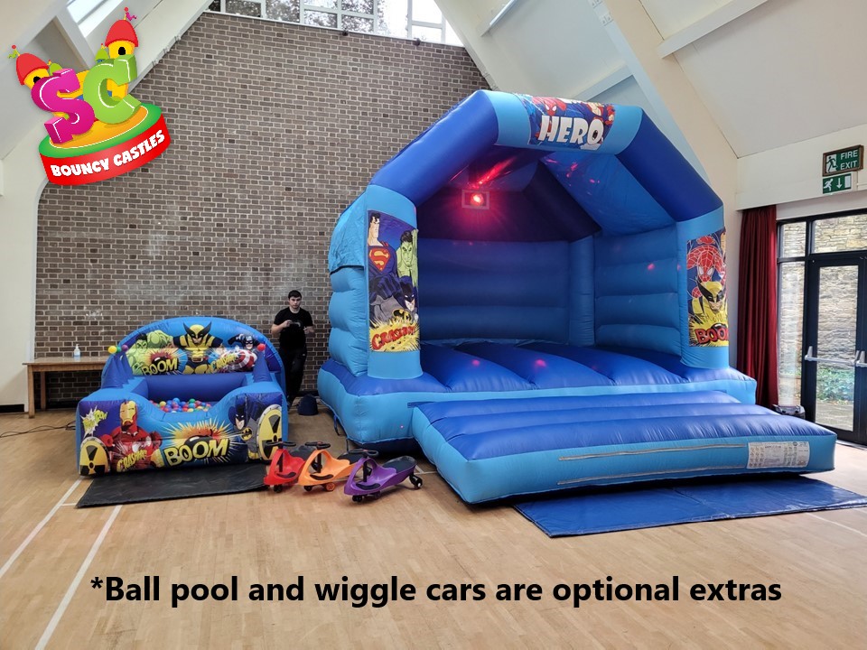 Adult bouncy castle hire in Chesterfield and Sheffield