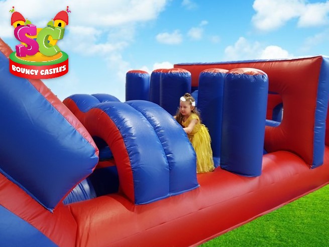 A picture of the obstacle course hire in Sheffield
