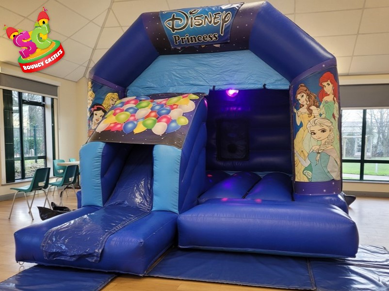 Princess disco bouncy castle hire in Chesterfield