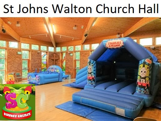 Indoor Bouncy castle hire in Chesterfield