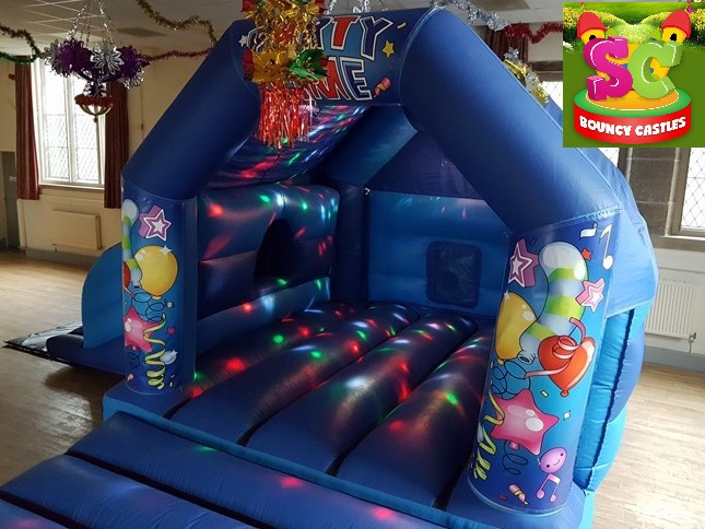 Bouncy castle with slide