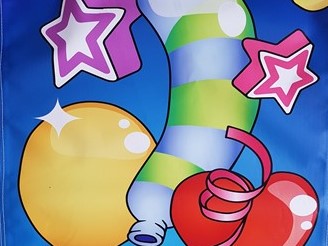 Celebration bouncy castle hire in Sheffield and Chesterfield