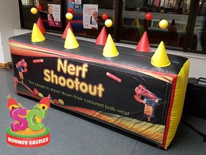 Nerf Shootout game hire in Chesterfield