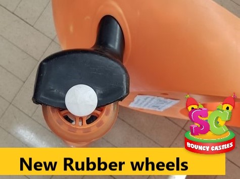 New silicone wheels on these wiggle cars