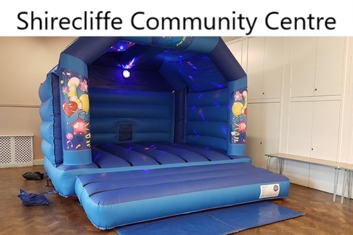Hire a bouncy castle in Shirecliffe Community Centre, Sheffield Bouncy castle hire in Sheffield - Shirecliffe Community Centre